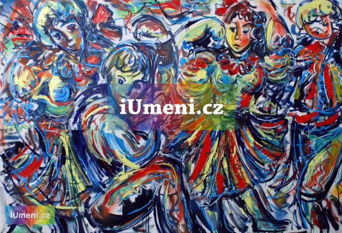 Tanečníci v kroji Tanečníci v kroji - obrázek