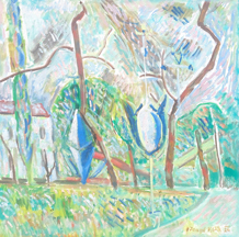 Zahrada s krystalem - obrázek