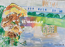 U řeky - obrázek