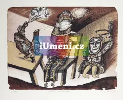Pokušení sv. Antonína Pokušení sv. Antonína - obrázek