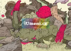 Myši v lázních - dílo