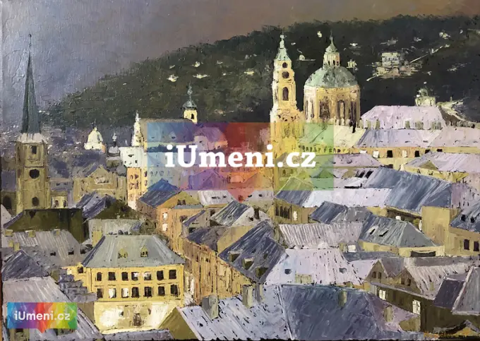 Zimní Praha Zimní Praha - obrázek