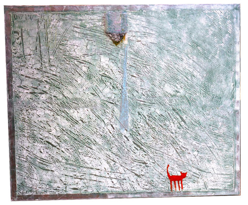 Červená kočička - obrázek