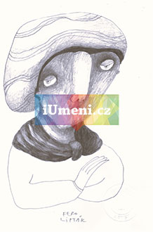 Zamyšlený - obrázek
