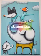 Kamarádi v zoo - obrázek