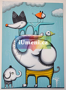 Kamarádi v zoo - obrázek