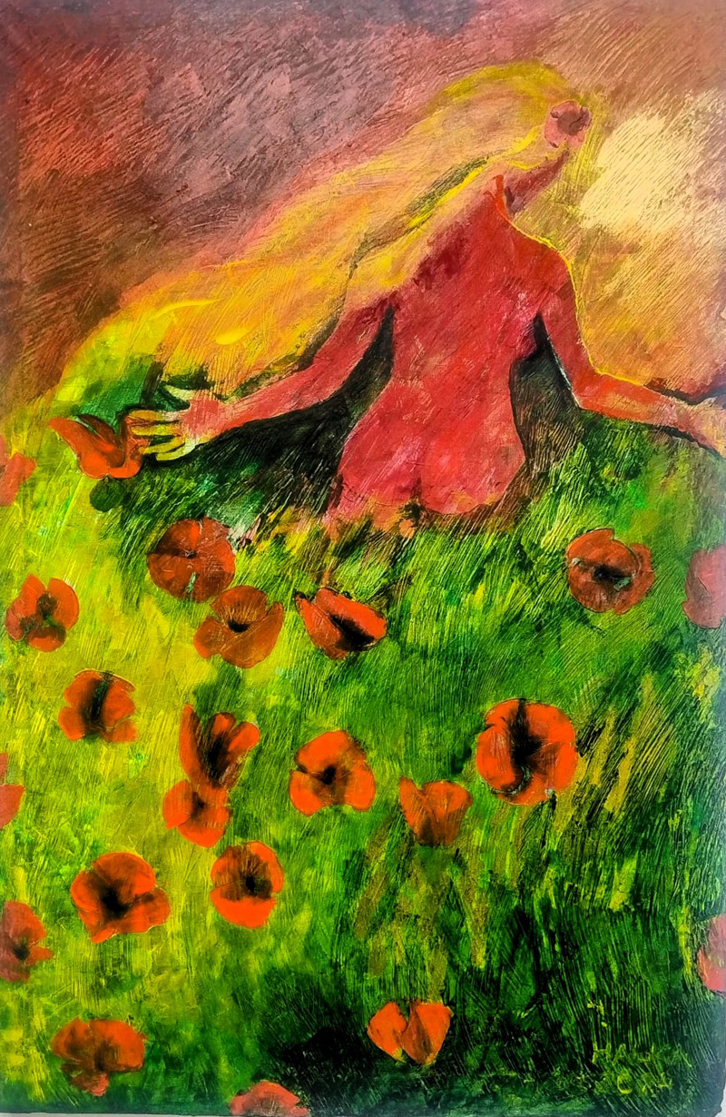 Jsi máku květ - obrázek