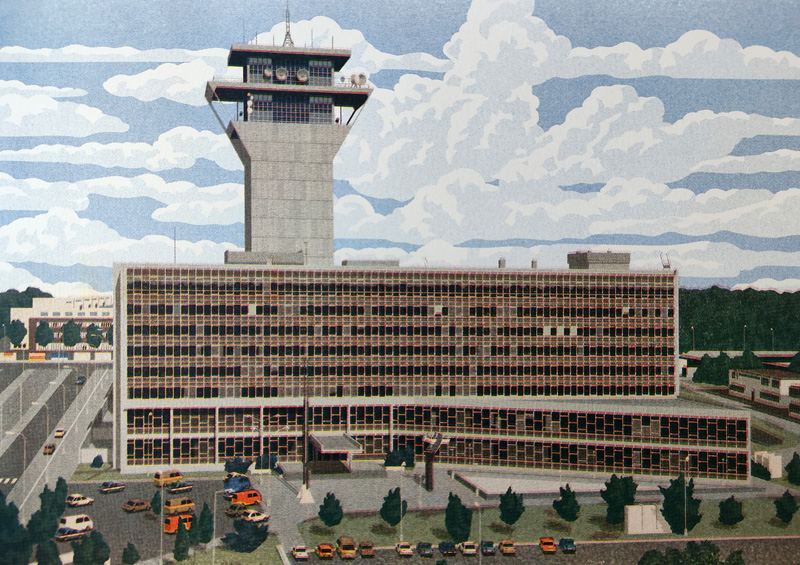 Centrální telekomunikační budova - obrázek
