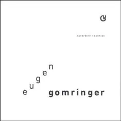 Eugen Gomringer. Konkrétně / Konkret - obrázek