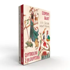 Ezopovy bajky / Chytrolíni z Hloupětína (box) - obrázek