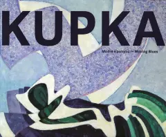 Kupka : modre v pohybu (Moving blues) - obrázek