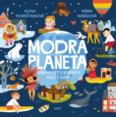Modrá planeta - obrázek