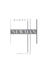 Barnett Newman umělec - kritik (edice De arte) - obrázek