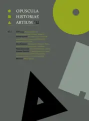 Opuscula historiae artium 1/2012 - obrázek