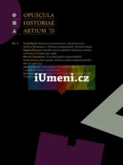 Opuscula historiae artium 2/2015 - obrázek