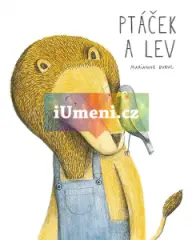 Ptáček a lev - obrázek