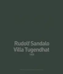 Rudolf Sandalo. Villa Tugendhat. 1931 - obrázek