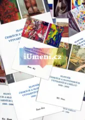 Slovník českých a slovenských výtvarných umělců 1950 - 1998, A-Z, 21 dílů vč. signatur - obrázek