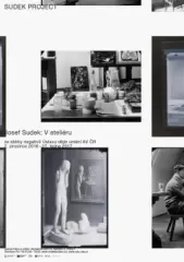 Josef Sudek: V ateliéru - obrázek