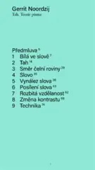 Tah. Teorie písma - obrázek