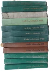 Umění a řemesla, kompletní svázané ročníky od roku 1959 - 1975 - obrázek