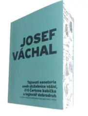 Josef Váchal - Tajnosti sanatoria aneb služebnice vášní, či-li Čertova babička a legionář dobrodruh (s originálně potištěným hřbetem) - obrázek