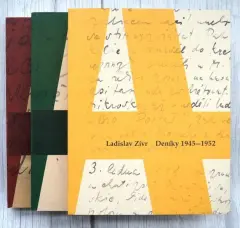 SADA 3× Ladislav Zívr DENÍKY - obrázek