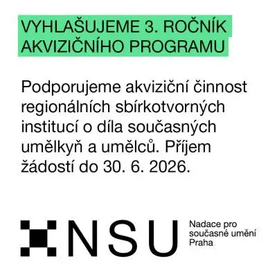 Nadace pro současné umění Praha - Akviziční program pro sbírkové instituce - img