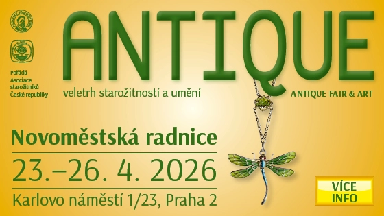 54.ANTIQUE - prodejní veletrh starožitností Praha Novoměstská radnice - 23-26.4.2026 - img
