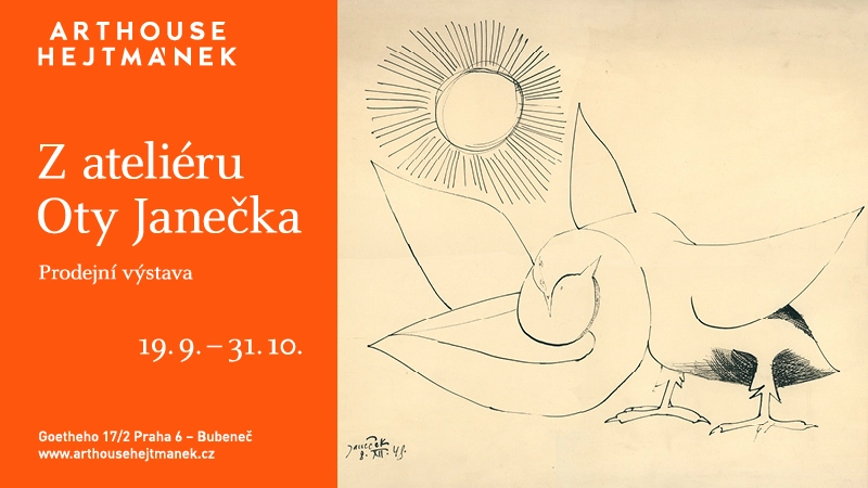 Aukční síň ARTHOUSE Hejtmánek - Z ateliéru Oty Janečka - prodejní výstava 19.9.-31.10.2025 - img