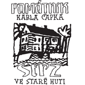 Památník Karla Čapka ve Staré Huti u Dobříše - logo